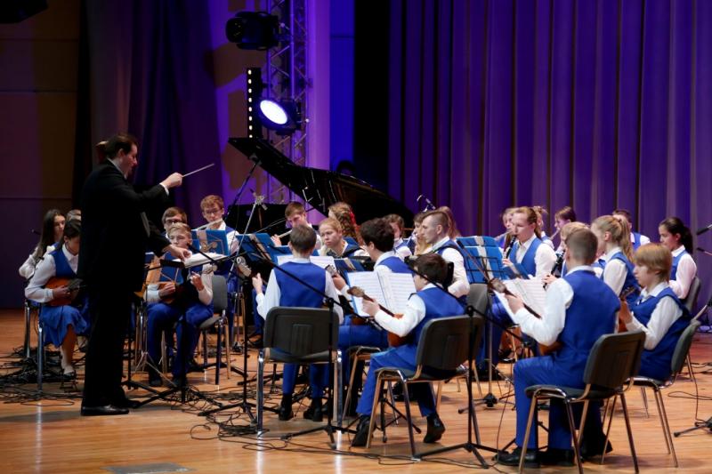 Оркестр Ансамбля имени В.С. Локтева принял участие в концерте фонда Владимира Спивакова