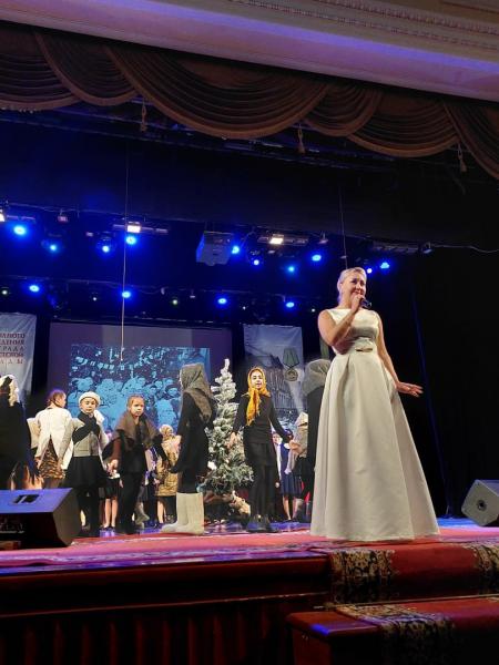 Певица Ева Канна приняла участие в концерте для ветеранов Великой Отечественной войны в Санкт- Петербурге