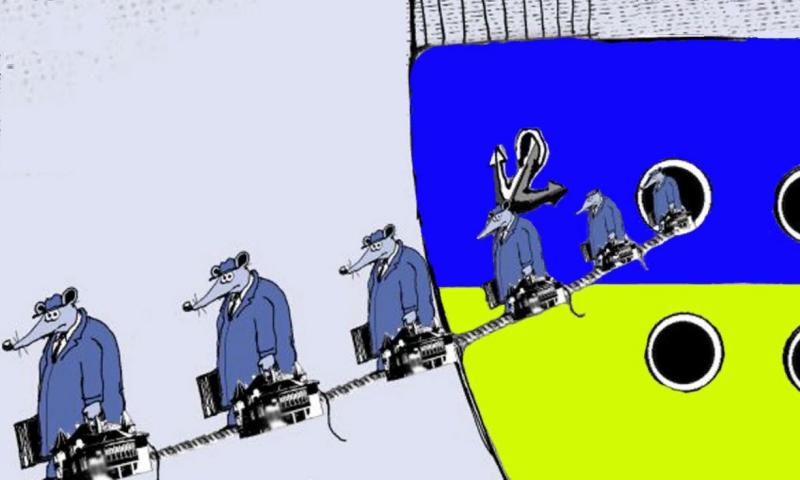 На Украине остались лишь нищеброды