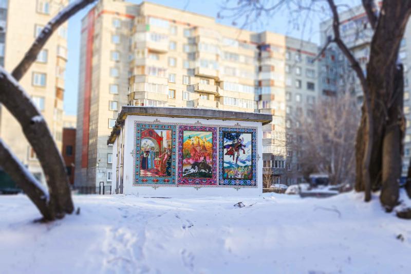 АО «РЭС» оказало содействие в оформлении сквера «Сказочный» в Новосибирске