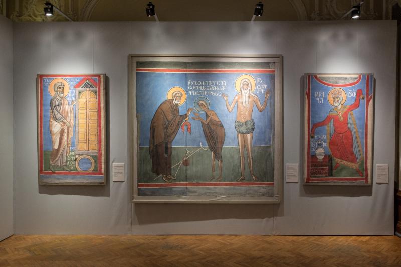 В Москве состоялось открытие выставки древней храмовой живописи Грузии
