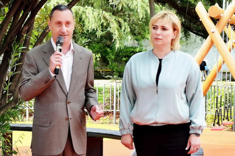 Депутат ЗСК Виктор Тепляков принял участие в открытии новой игровой площадки в Сочи