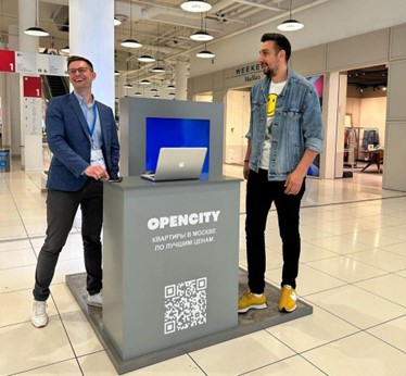 Сервис по продаже новостроек OPENCITY первым в России начал продавать квартиры в торговых центрах