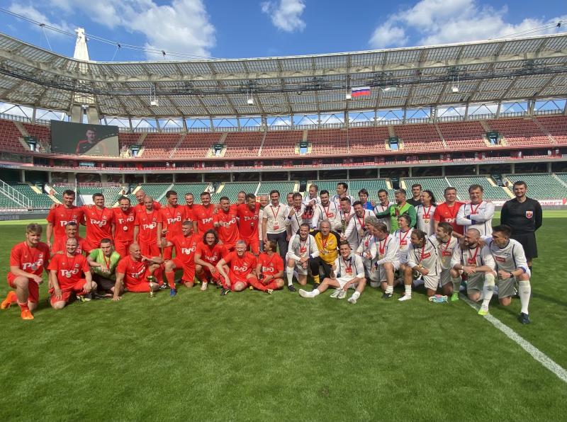 Команда «Старко» сыграла матч на РЖД арене