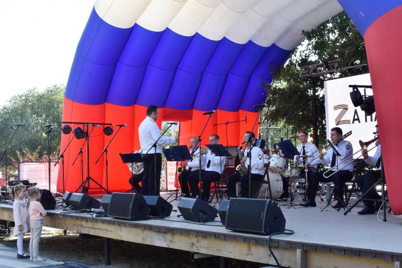 Оркестр Росгвардии принял участие в марафоне-концерте в поддержку Российской Армии в столице Черноземья