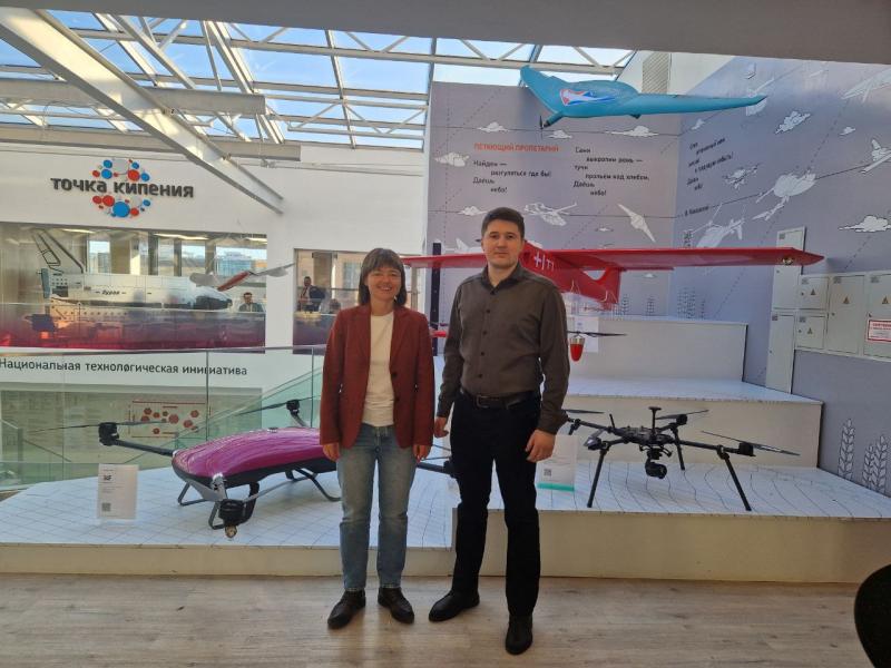 Сотрудники ГУАП приняли участие в открытии штаб-квартиры дроносферы в Москве
