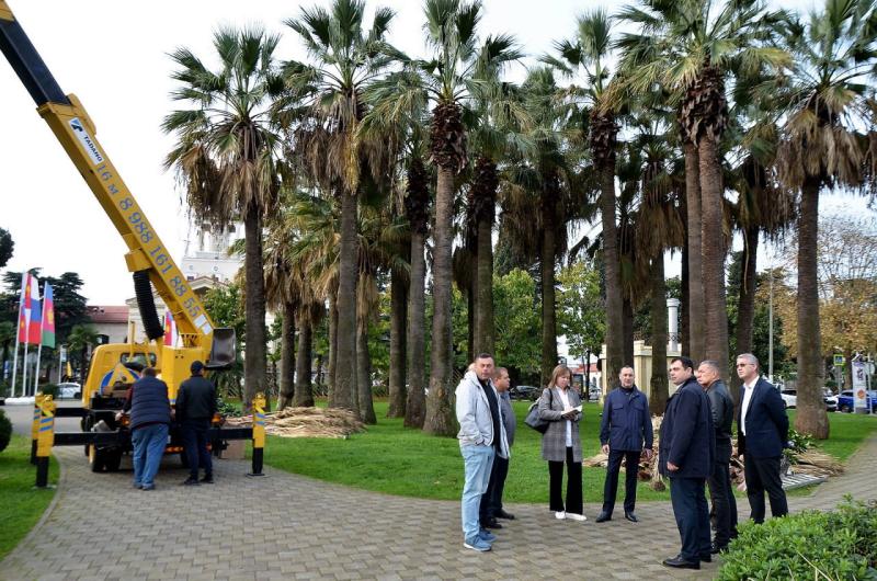 Депутат ЗСК Виктор Тепляков провёл выездной осмотр сквера «Кооперативный»